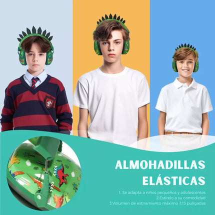 Orejeras Protector Aislante Ruido Para Niños Y Niñas Autismo