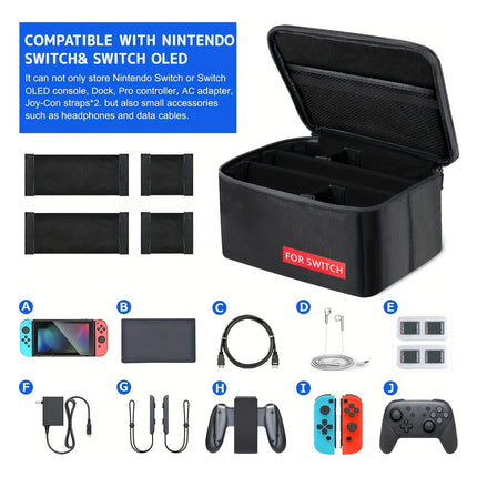 Bolso Estuche Blando Mano Para Nintendo Switch Oled Portátil