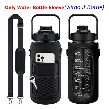 Funda Bolsa Para Botella De Agua Motivacional 2l Con Correa Termo