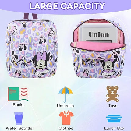 Mochila Pañalera Impermeable Minnie Mouse Bebes Niños