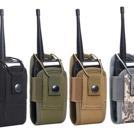 Funda Radio Walkie Talkie Celular Tactica Guardia Seguridad