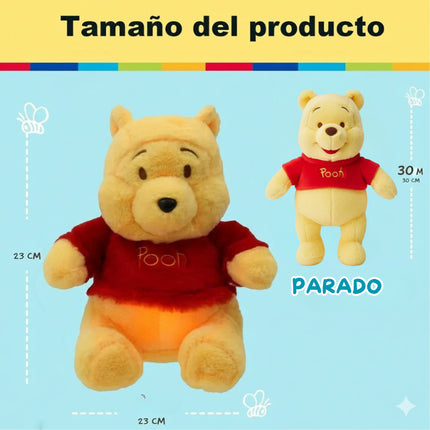 Peluche Winnie Pooh Oso Respirador Luz Musica Sonido Disney