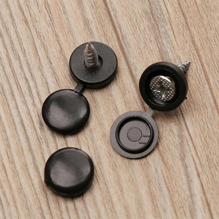 100pzas Cubiertas Para Tornillos Tuercas Clavos Decoración