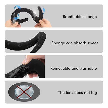 Face Pad Anti Sudor Para Oculus Quest 2 Con Colchon Mascara