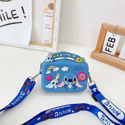 Bolso Silicona Lilo Stitch Monedero Bolsita Hombro Regalo