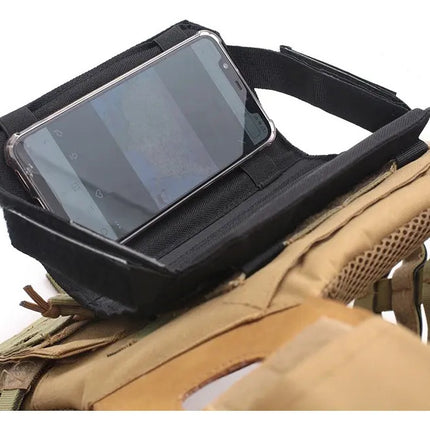 Bolsa Táctica Porta Celular Para Chaleco Pechera Bolso Pecho