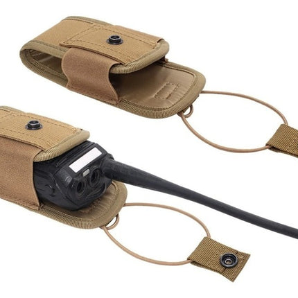 Funda Radio Walkie Talkie Celular Tactica Guardia Seguridad