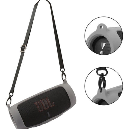 Estuche Rigido Y Funda Silicona Uso Rudo Bocina Jbl Charge 5