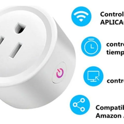 Enchufe Wifi Tuya Inteligente Temporizador Alexa Google Home