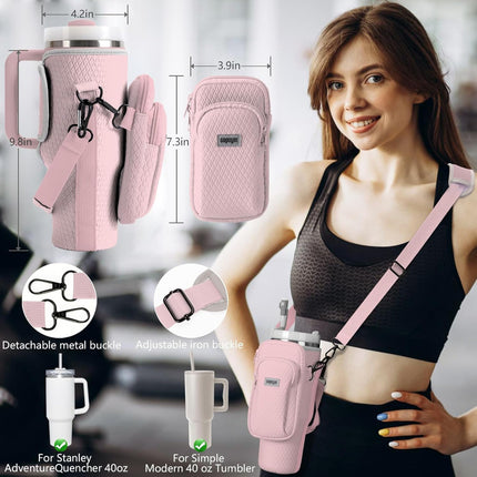 Bolsa Funda Para Termo Stanley 40oz Con Correa Botellas Agua