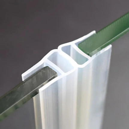 3m Tira Adhesiva Silicona Tipo U Para Puertas Vidrio Burlete