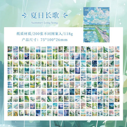 Estampas Decorativas Estaciones Journaling Scrapbook Vintaje