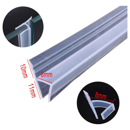 Tira Sellado Puerta Burlete Cancel Baño Ducha Impermeable 2m
