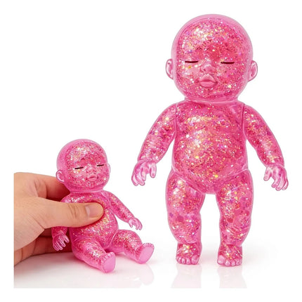Squishy Bebé Con Glitter Juguete Sensorial Antiestrés Niños