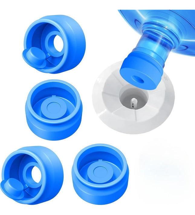 4 Tapas Garrafón De Repuesto Silicona Reutilizable Antifugas