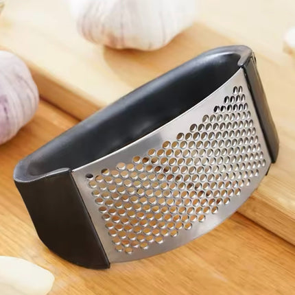 Triturador Cortador Exprimidor Ajo Acero Inoxidable Cocina
