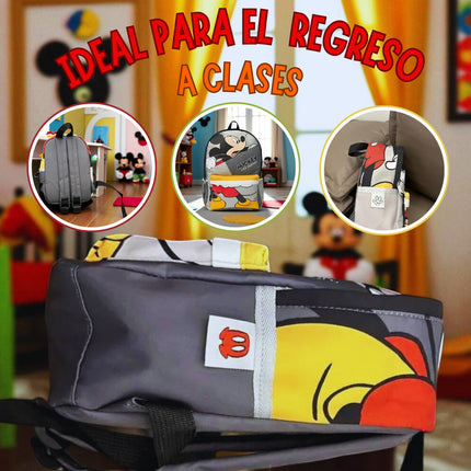 Mochila Regreso A Clases Mickey Mouse Disney Para Niños Niñas Escuela, Preescolar