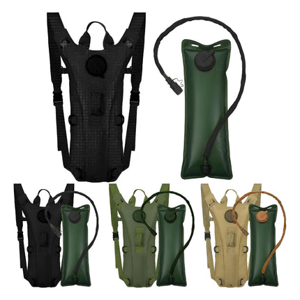 Mochila Hidratacion 3 Litros Tactica Bolsa De Agua Ciclismo
