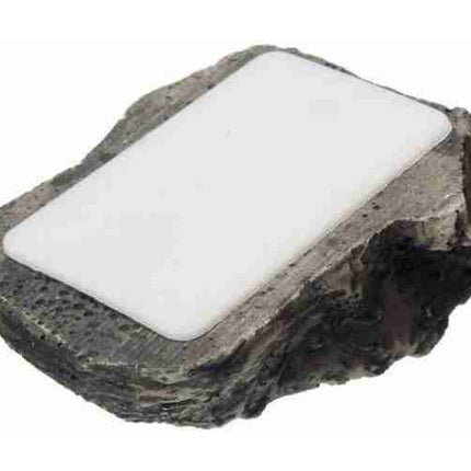 Caja Piedra Falsa Dinero Llave Oculta Roca Patio Jardin