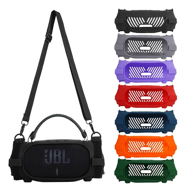 Funda Para Bocina Bluetooth Jbl Charge 6 De Silicona Correa
