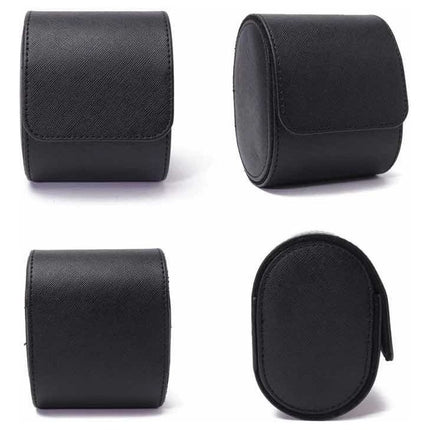 Estuche Rigido Caja De Cuero Pu Para Reloj 1 Ranura De Viaje