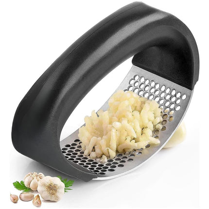 Triturador Cortador Exprimidor Ajo Acero Inoxidable Cocina