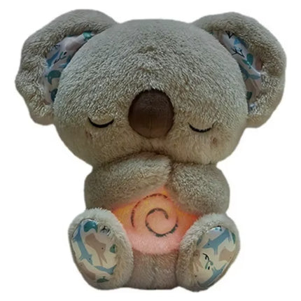 Peluche Koala Respirador Didactico Sensorial Sonido Y Luces