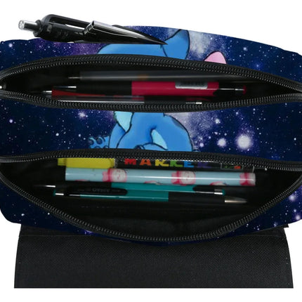 Lapicera Escolar Cosmetiquera Neceser Lilo Y Stitch Y Angel