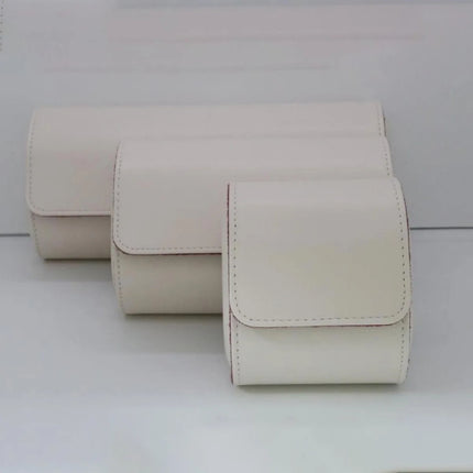 Estuche Rigido Caja De Cuero Pu Para Reloj 1 Ranura De Viaje
