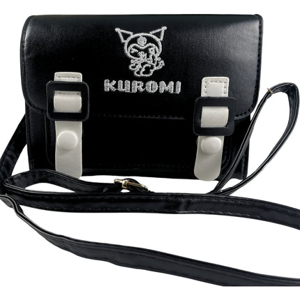 Bolso De Mano Kuromi, Bolso Negro Kawaii Cute