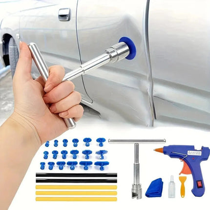 Kit Reparación Abolladuras Carro Sin Pintura Carroceria Diy