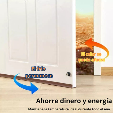 Burlete Tira Sellado Pvc Puerta Tope Aislamiento Antipolvo