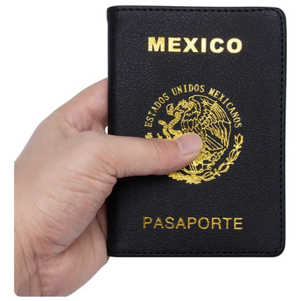 Funda Para Pasaporte Visa Tarjetero Documentos Viaje Cuero