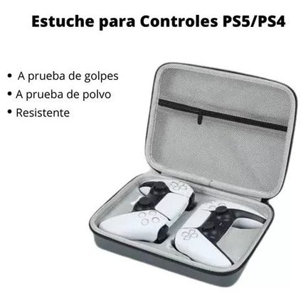 Estuche Protector Rígido Compatible Con Playstation Ps4 Ps5