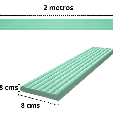 2m Rollo Protector Esquinas Bordes Esquinero Espuma Adhesivo