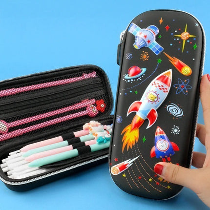 Lapicero Estuche Niño 3d Escolar Kawaii Regreso A Clases