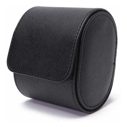 Estuche Rigido Caja De Cuero Pu Para Reloj 1 Ranura De Viaje
