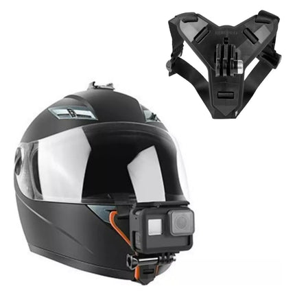 Soporte Para Gopro Casco De Motocicleta Montaje Con Correa