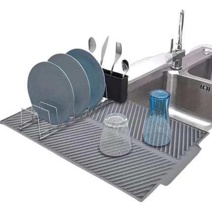 Tapete Escurridor De Platos Para Cocina Fregadero Silicona