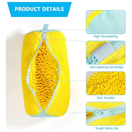 Bolsa Para Lavar Zapatos En Lavadora Protectora Cremallera