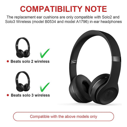 Almohadillas Repuesto Para Audifonos Diadema Beats Solo 2 3