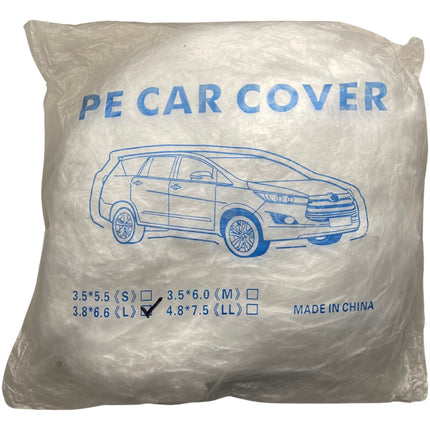 Cubierta Para Carro Coche Sedan Plastico Desechable Exterior