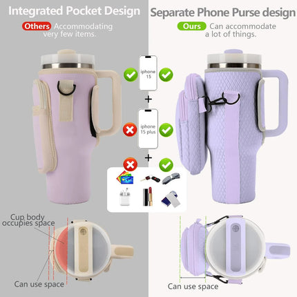 Bolsa Funda Para Termo Stanley 40oz Con Correa Botellas Agua