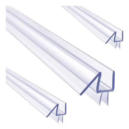 3 Mts Tira Sellado Debajo Puerta Vidrio Baño Ducha Cristal