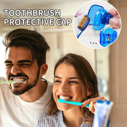 5 Pzs Clips Protectores Cabezal Cepillo De Dientes Viaje