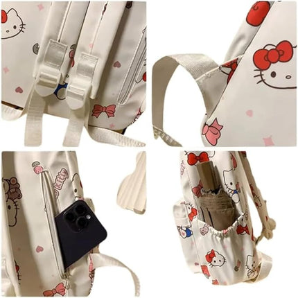 Mochila Regreso A Clases De Hello Kitty Sanrio Personajes Animados