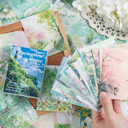Estampas Decorativas Estaciones Journaling Scrapbook Vintaje