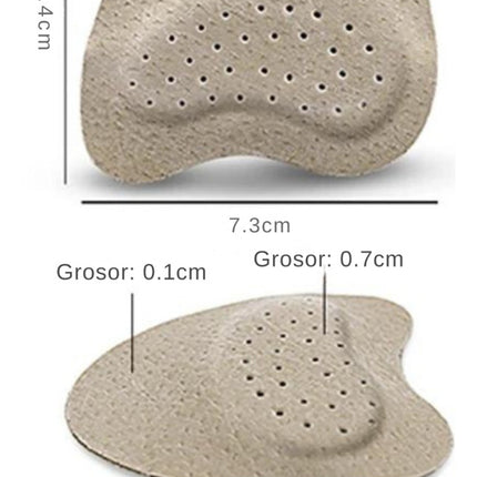 4pz Plantillas Antideslizantes 5 Y 9mm Zapatillas Tacon Alto