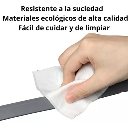 2 Metros Tira Retención De Agua Silicona Triangular Flexible