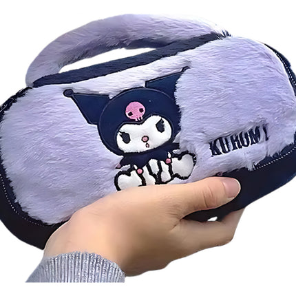 Cosmetiquera Afelpada Kuromi Hello Kitty Lapicera Kawaii